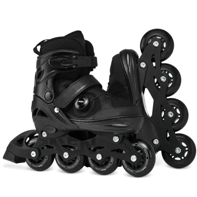 Raven Oxen PRO Black ABEC9 kolečkové brusle POUZE EU 34-37 (VÝPRODEJ)