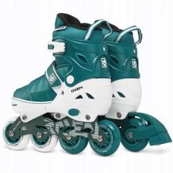 Raven Oxen Teal kolečkové kolečkové brusle