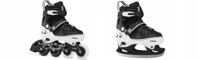 Raven Oxen WHITE ABEC9 2v1 brusle junior/dospělý