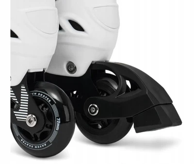 Raven Oxen WHITE ABEC9 2v1 brusle junior/dospělý