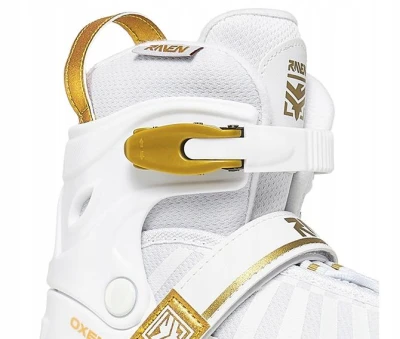 Raven Oxen White/Gold dětské kolečkové brusle