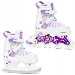 Raven Oxen White/Neo Chrome 2v1 dětské brusle Raven Oxen White/Neo Chrome 2v1 dětské brusle
