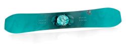 Raven PRO Marble Carbon Mint dámský snowboard + Raven Fastec FT360 black/mint vázání