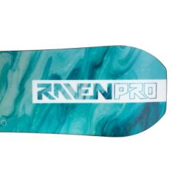 Raven PRO Marble Carbon Mint dámský snowboard + Raven Fastec FT360 black/mint vázání