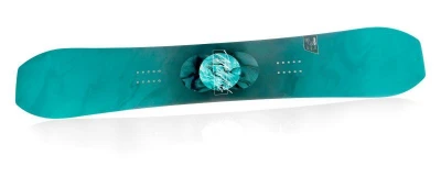 Raven PRO Marble Carbon Mint snowboard + Raven Fastec FT360 black/mint vázání + Raven Diva MOZ black/mint boty