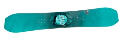 Raven PRO Marble Carbon Mint snowboard + Raven Fastec FT360 black/mint vázání + Raven Diva MOZ black/mint boty