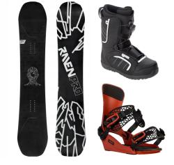 Raven PRO OpenMind snowboard + Gravity Drift brick vázání + Raven Target ATOP obuv
