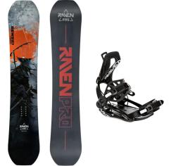 Raven PRO Sensei Carbon snowboard + Raven Fastec FTM450 multientry vázání + sleva 400,- na příslušenství