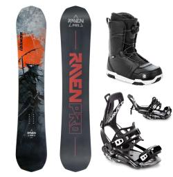 Raven PRO Sensei Limited snowboard + Raven Fastec FT360 black viazanie + Raven Flush MOZ topánky