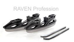 Raven Profession black dětské brusle 2v1 POUZE EU 35-39, pánský (hokejový) (VÝPRODEJ)