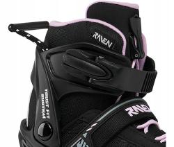 Raven Profession PLUS Black/Lila dětské kolečkové brusle