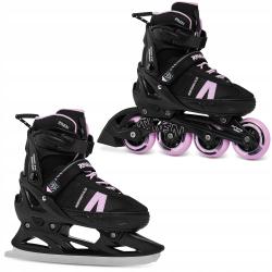 Raven Profession PLUS Black/Lila 2v1 detské korčule