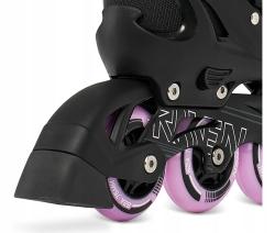 Raven Profession PLUS Black/Lila 2v1 dětské brusle