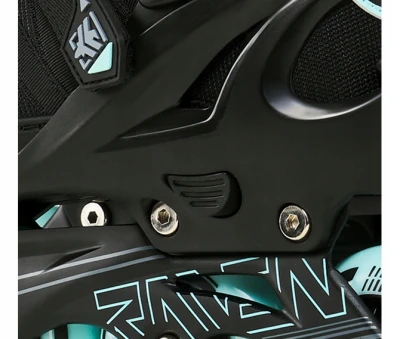 Raven Profession PLUS Black/Mint dětské kolečkové brusle