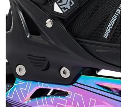 Raven Profession PLUS Black/Neo Chrome dětské kolečkové brusle