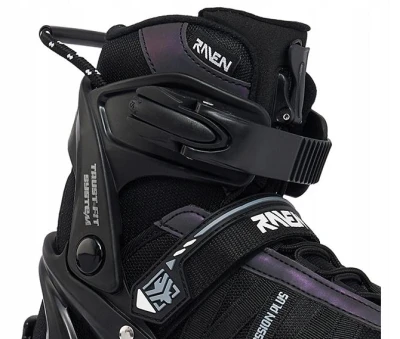 Raven Profession PLUS Black/Neo Chrome dětské kolečkové brusle