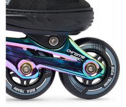 Raven Profession PLUS Black/Neo Chrome 2v1 dětské brusle