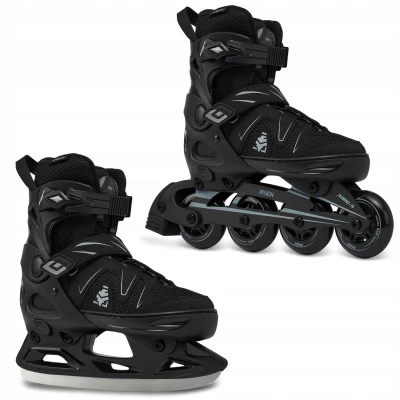 Raven Pulse PRO black FitGo 2v1 kolečkové brusle Raven Pulse PRO black FitGo 2v1 kolečkové brusle