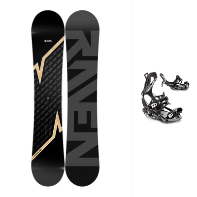 Raven Pulse snowboard + Raven FT360 black snowboardové vázání