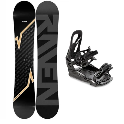 Raven Pulse snowboard + Raven S230 Black vázání Raven Pulse snowboard + Raven S230 Black vázání