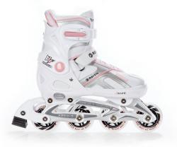 Raven Pulse white/pink kolieskové inline korčule - 1x vyskúšané