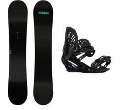 Raven Pure mint dámsky snowboard + Gravity G2 Lady black viazanie Raven Pure mint dámsky snowboard + Gravity G2 Lady black viazanie