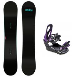 Raven Pure mint dámský snowboard + Raven S230 Black/violet vázání Raven Pure mint dámský snowboard + Raven S230 Black/violet vázání