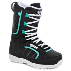 Raven Pure mint snowboard + Raven Fastec FT360 black/mint vázání + Raven Diva black/mint boty