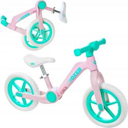 Croxer Foldi 12 Mint/Pink lehké (2,6kg) skládací dětské odrážedlo Croxer Foldi 12 Mint/Pink lehké (2,6kg) skládací dětské odrážedlo