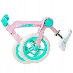 Croxer Foldi 12 Mint/Pink lehké (2,6kg) skládací dětské odrážedlo