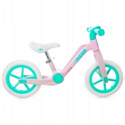 Croxer Foldi 12 Mint/Pink lehké (2,6kg) skládací dětské odrážedlo