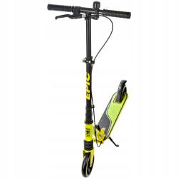 Raven Epic 145mm lime koloběžka s ruční brzdou a odpružením