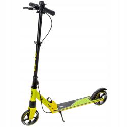 Raven Epic 145mm lime koloběžka s ruční brzdou a odpružením