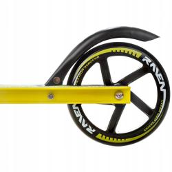 Raven Epic 145mm lime koloběžka s ruční brzdou a odpružením