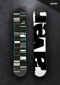 Raven Supreme black/mint dámský snowboard + sleva 600,- na příslušenství