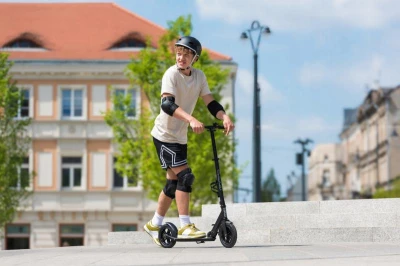 Raven Snug mint 200mm skládací koloběžka - nafukovací kola