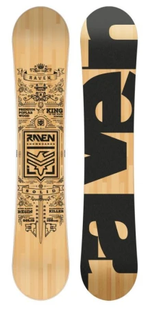 Raven Solid classic snowboard + Raven FT360 black vázání + sleva 300,- na příslušenství