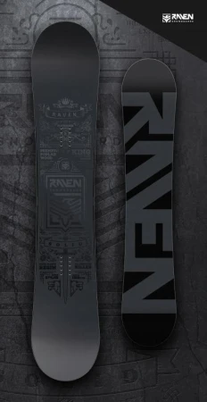 Raven Solid steel snowboard