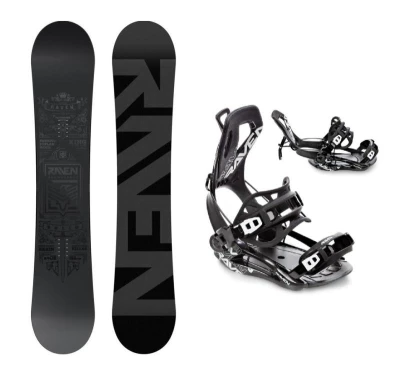 Raven Solid steel snowboard + Raven Fastec FT360 black vázání + sleva 400,- na příslušenství