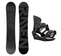 Raven Solid steel snowboard + Raven PRO King black snowboardové vázání + sleva 200,- na příslušenství