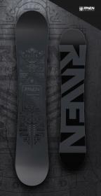 Raven Solid steel snowboard + Raven S230 Black snowboardové vázání + sleva 300,- na příslušenství