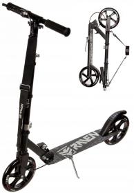 Raven Straight black 200 mm skladacia kolobežka s ručnou brzdou