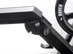Raven Straight black 200 mm skladacia kolobežka s ručnou brzdou