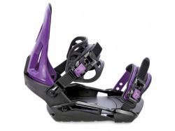 Raven Supreme black dámský snowboard + Raven S230 Black/violet vázání