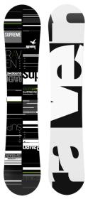 Raven Supreme black/green snowboard + sleva 600,- na příslušenství