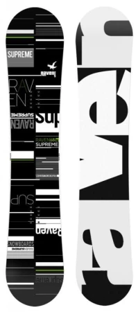 Raven Supreme black/green snowboard + Raven Fastec FT360 black vázání + sleva 400,- na příslušenství