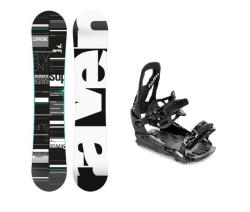 Raven Supreme black/mint dámský snowboard + Raven S230 Black vázání Raven Supreme black/mint dámský snowboard + Raven S230 Black vázání