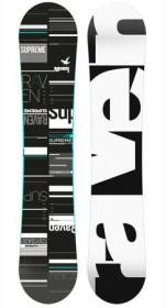Raven Supreme black/mint snowboard + Raven Fastec FT360 black/mint vázání + Raven Galla mint MOZ boty