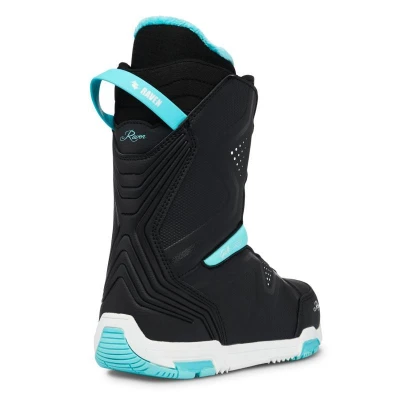 Raven Supreme black/mint snowboard + Raven Fastec FT360 black/mint vázání + Raven Galla mint MOZ boty