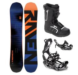 Raven Trench Carbon snowboard + Raven Fastec FT360 black vázání + Raven Target ATOP obuv